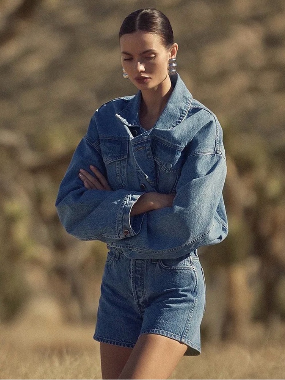 COS Denim  Shorts
